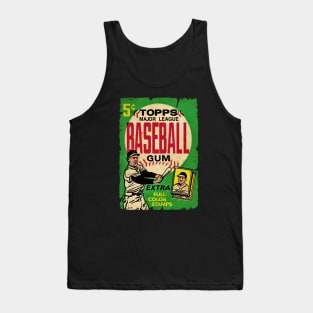 VINTAGE BASEBALL - TOPPS CARDS FULL COLOR STAMPS Tank Top